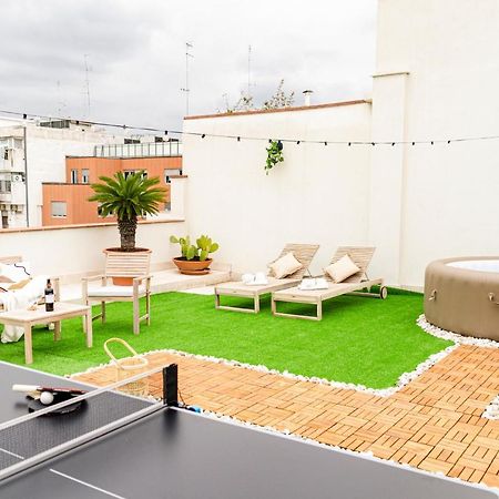 Apulialux Private 100Mq Rooftop Oasis W Jacuzzi Apartment Bari Exterior photo