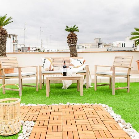 Apulialux Private 100Mq Rooftop Oasis W Jacuzzi Apartment Bari Exterior photo