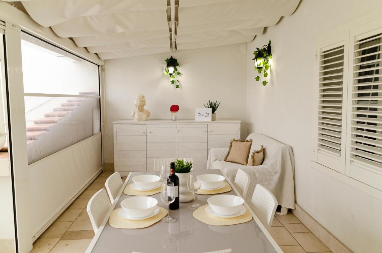 Apulialux Private 100Mq Rooftop Oasis W Jacuzzi Apartment Bari Exterior photo