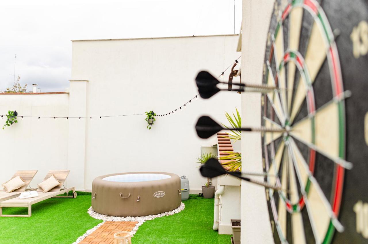 Apulialux Private 100Mq Rooftop Oasis W Jacuzzi Apartment Bari Exterior photo