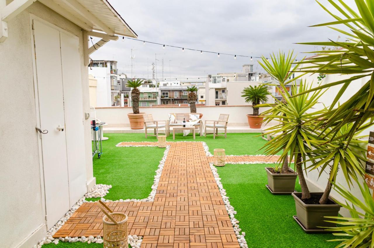 Apulialux Private 100Mq Rooftop Oasis W Jacuzzi Apartment Bari Exterior photo